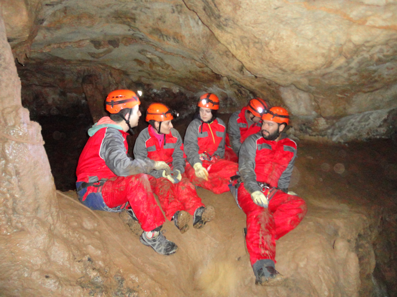 espeleología en el bierzo